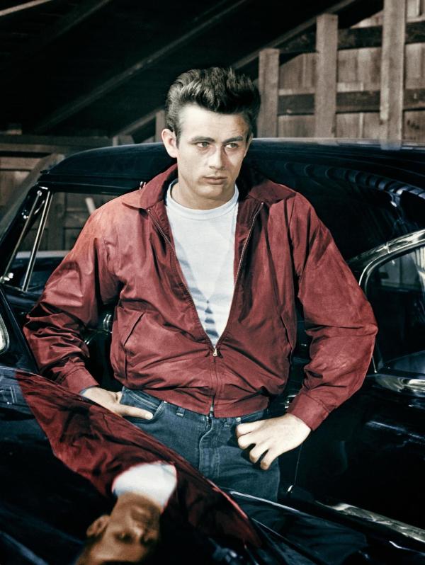Bild 1 von 12: Im Bild: James Dean, Gesicht einer Generation.