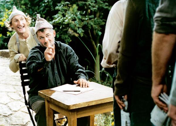 Bild 1 von 15: Im Bild: Otto Waalkes (Bubi), Heinz Hoenig (Brummboss).