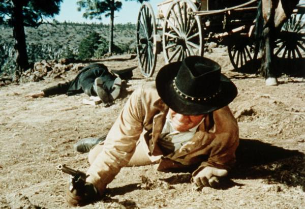 Bild 1 von 6: Nur knapp konnte Van Morgan (Dean Martin) seinen Gegner schlagen ...