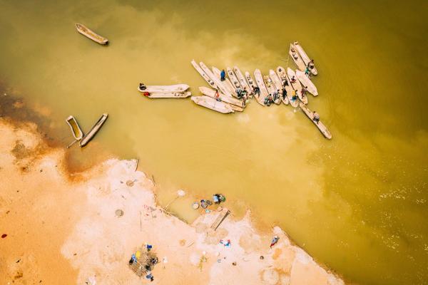 Bild 1 von 10: Der Sewa River in Sierra Leone zählt zu den sogenannten \