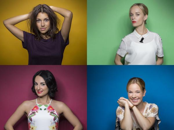 Bild 1 von 13: (von links oben nach rechts unten) Anna Julia Antonucci; Friederike Kempter; Mimi Fiedler; Milena Dreißig