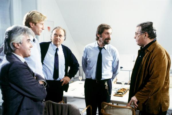 Bild 1 von 2: Im Bild (v.li.): Franz Katzinger, Hubert Kramar, Dieter Kirchlechner, Peter Rapp, Alfred Böhm.