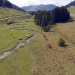 Arbeit auf der Alm in den steirischen Alpen