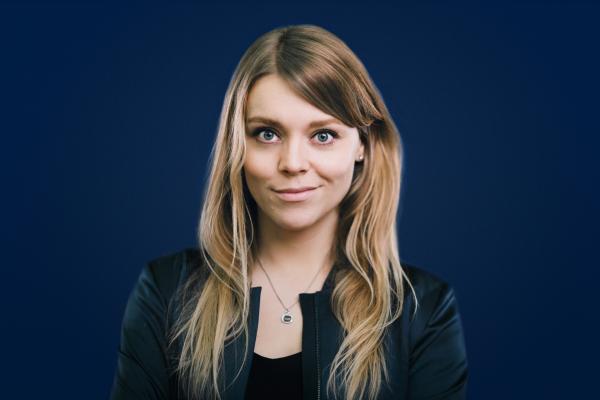 Bild 1 von 2: Moderatorin Sabine Pusch.