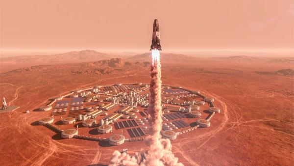 Bild 1 von 3: Können wir den Mars einst besiedeln? Die NASA will in den 2030ern Astronauten auf den Mars schicken. Das private Weltraumunternehmen SpaceX sogar schon früher.