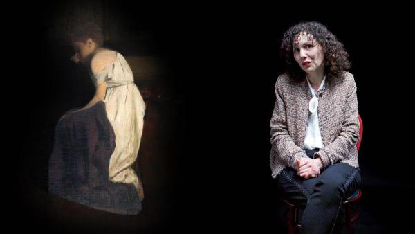 Bild 1 von 13: Im Bild: Leila Jarbouai (Chefkuratorin für Grafik und Gemälde/Musée d?Orsay) über das Gemälde \