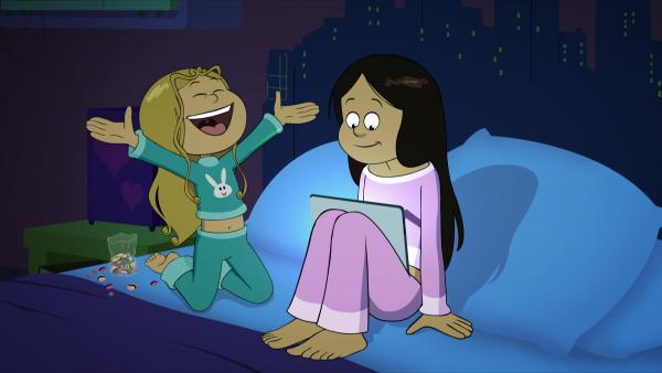 Bild 1 von 4: Marines Ferienpläne mit Nat und Lulu sind in Gefahr.