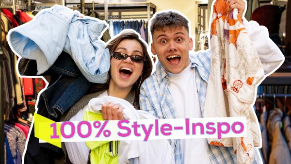 Bild 1 von 1: Sarah und Noel stellen unter Zeitdruck Styles für den Frühling zusammen. Wer überzeugt auf der Straße mit seinen Outfits?© KiKA/Filip Felix - Honorarfreie Verwendung gemäß AGB im redaktionellen Zusammenhang mit genannter Sendung bei Nennung \