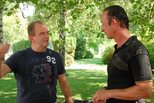 Bild 1 von 5: Im Bild: Herbert Prohaska, Michael Seida.