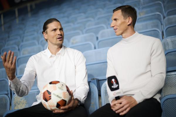 Bild 1 von 6: Sebastian Prödl und Florian Klein während ServusTVs \