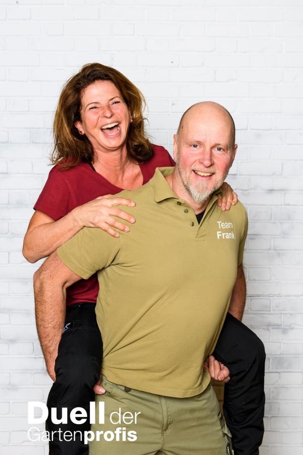 Bild 1 von 2: Die Gartenprofis Frank Egger und Nicole Johag