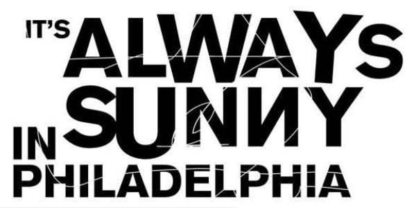 Bild 1 von 8: (2. Staffel) - It's Always Sunny in Philadelphia - Logo