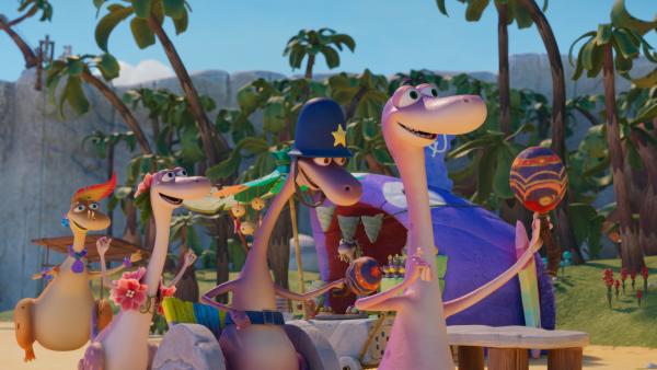 Bild 1 von 3: Das kommt dabei raus, wenn Minus Drei einen Tag lang den Wachtmeister Paleowksi ersetzt.