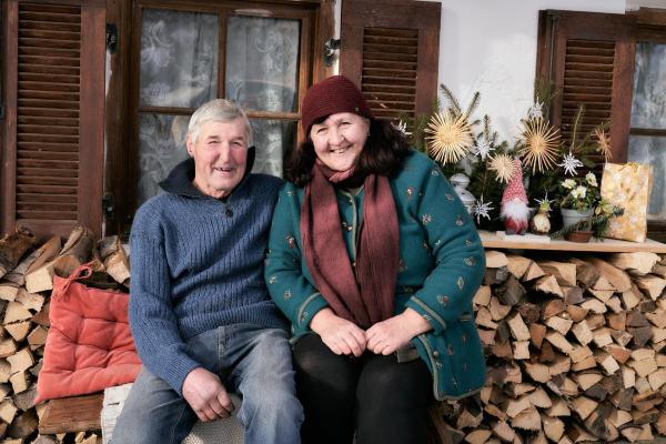 Bild 1 von 19: Im Bild: Gertrude Messner und ihr Ehemann.