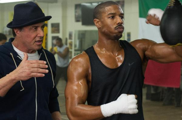 Bild 1 von 4: Rocky Balboa (Sylvester Stallone, l.); Adonis Johnson (Michael B. Jordan, r.)