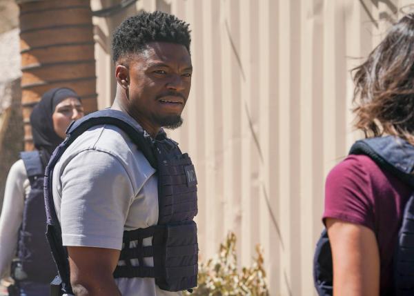 Bild 1 von 15: Im Bild: Caleb Castille (Special Agent Devin Roundtree).