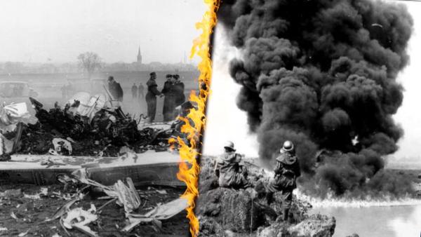 Bild 1 von 4: Ein Absturz bei Dresden und ein Bohrturmunglück schwächen die junge DDR-Industrie.