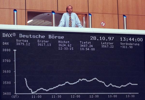 Bild 1 von 3: Börsenfieber in Deutschland.
