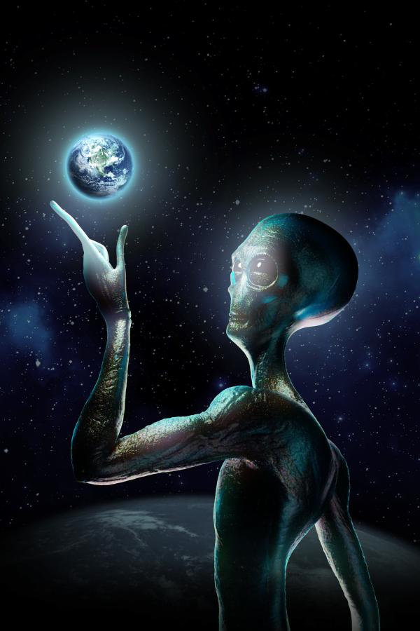 Bild 1 von 8: Bei der unvorstellbar großen Zahl an Sternen und Planeten scheint es nicht ausgeschlossen, dass es irgendwo im Universum außerirdische Intelligenzen gibt.