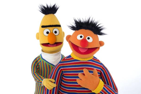 Bild 1 von 4: Ernie (re.) und Bert (li.)