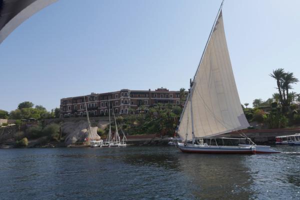 Bild 1 von 4: Assuan Old Cataract-Hotel: Das Old Cataract-Hotel war Kulisse für Agatha Christies Kriminalroman \