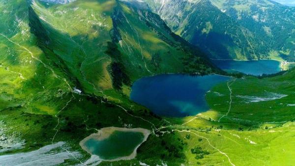 Bild 1 von 10: Im Bild: Seen in den Lechtaler Alpen.