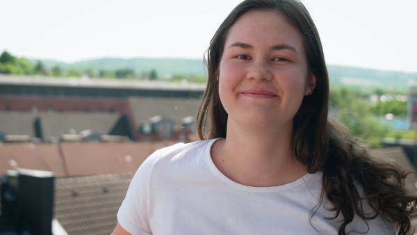 Bild 1 von 3: Anna studiert Angewandte Geographie im 4. Semester an der RWTH Aachen.