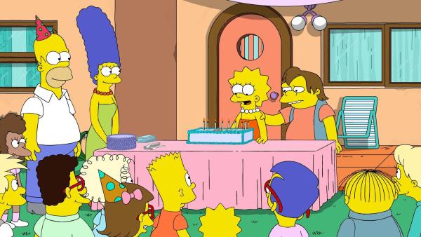 Bild 1 von 20: (oben v.l.n.r.) Homer; Marge; Lisa; Nelson