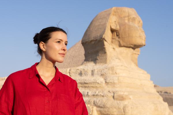 Bild 1 von 10: Der Große Sphinx hat Jahrtausende überdauert, nicht jedoch die ägyptischen Dynastien der Pharaonen. Warum ist das alte Ägypten untergegangen? \