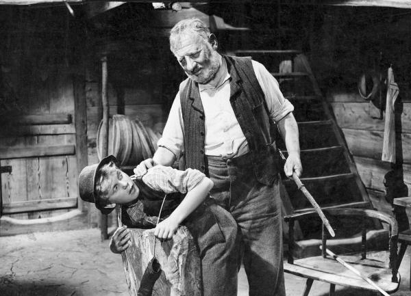 Bild 1 von 6: Thomas Klameth als Peter, Heinrich Gretler als Alpöhi