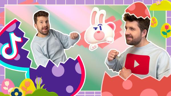 Bild 1 von 1: Tim erklärt, was Easter Eggs sind.© KiKA - Honorarfreie Verwendung gemäß AGB im redaktionellen Zusammenhang mit genannter Sendung bei Nennung \