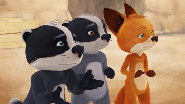 Bild 1 von 3: Luis, Matteo und Rosie sind nicht begeistert, denn sie müssen auf Emmie aufpassen.