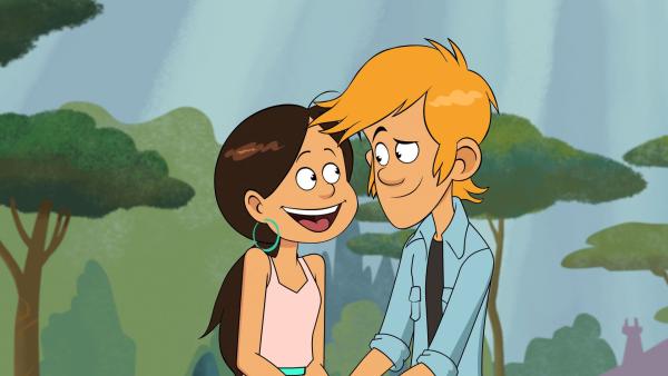 Bild 1 von 3: Kennenlern-Jahrestag! Max und Wendy wollen feiern, allein.