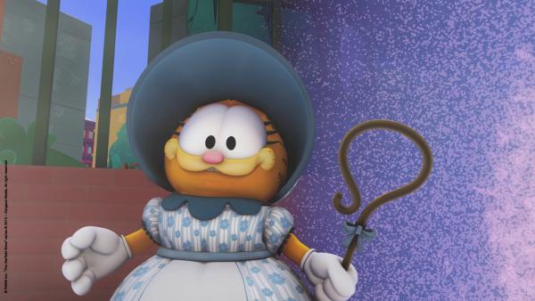 Bild 1 von 3: Garfield als Schäferin