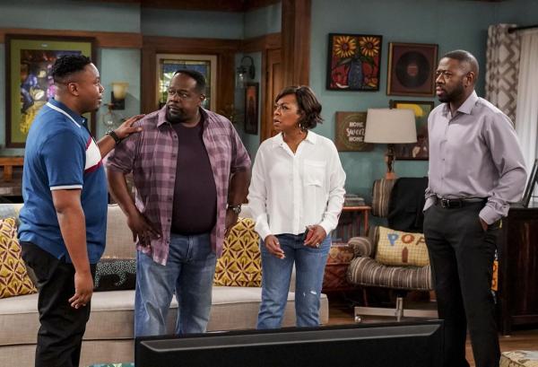 Bild 1 von 18: (v.l.n.r.) Marty Butler (Marcel Spears); Calvin Butler (Cedric the Entertainer); Tina Butler (Tichina Arnold); Malcolm Butler (Sheaun McKinney)