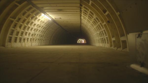 Bild 1 von 5: Einer der acht Luftschutzbunker Londons. Die Anlagen wurden zwischen 1941 und 1942 gebaut und gelten bis heute als technische Meisterleistung.