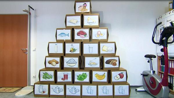 Bild 1 von 7: Im Bild: Ernährungspyramide.