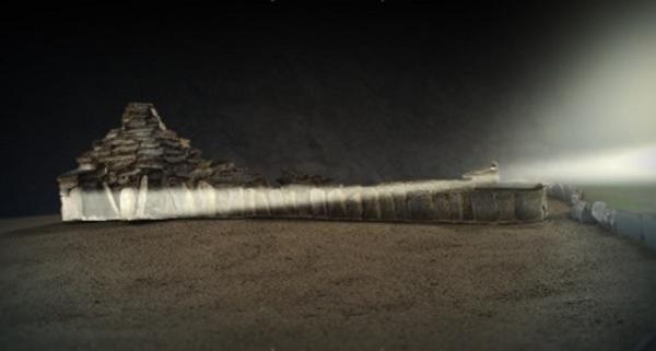 Bild 1 von 4: Das Geheimnis von Newgrange: Rund um die Wintersonnenwende fällt Licht in die sonst finstere Grabkammer.