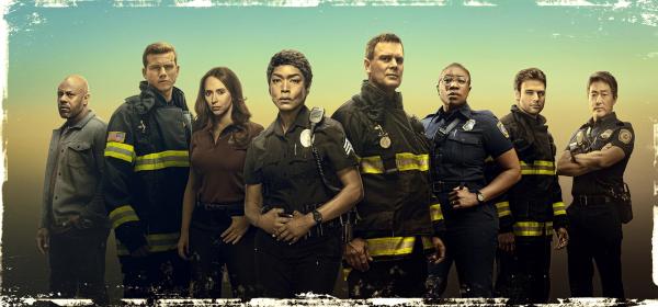 Bild 1 von 10: (3. Staffel) - (v.l.n.r.) Michael Grant (Rockmond Dunbar); Evan \