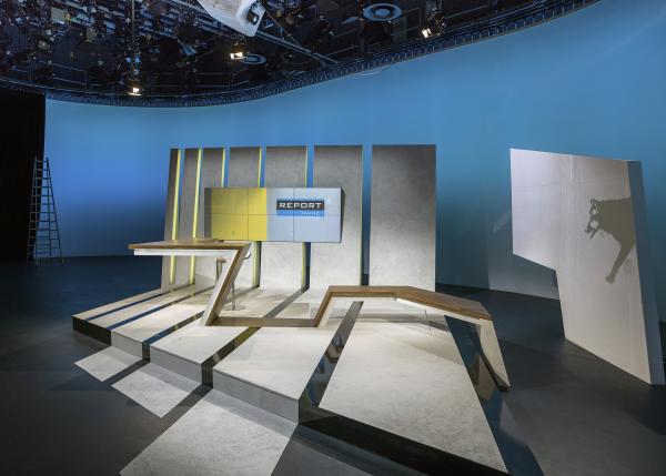 Bild 1 von 1: Fritz Frey Report Mainz sendet ab 26. April 2016 in neuer Studiokulisse.