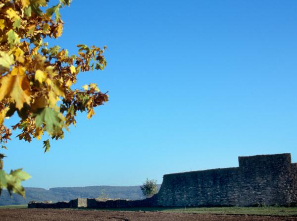 Bild 1 von 4: Zwischen Rhein und Donau wurden die Provinzen Germania Superior und Raetien durch den Limes nach Osten und Norden hin abgegrenzt.