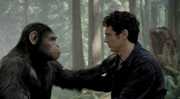 Bild 1 von 3: Caesar and his friend Will Rodman (James Franco)