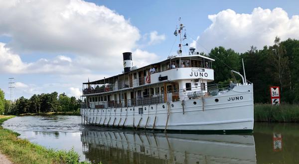 Bild 1 von 4: Mehr als 600 Kilometer an vier Tagen - Die Juno auf dem Weg von Göteborg nach Stockholm.