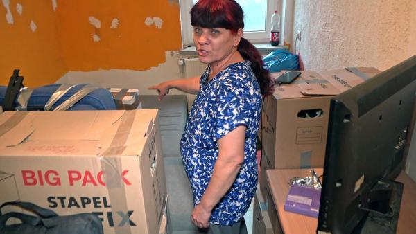 Bild 1 von 4: Bye-bye, Dessau! Petra geht zurück nach Mannheim.