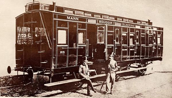 Bild 1 von 17: Im Bild: Der erste Orient-Express Schlafwagen wurde 1873 in Wien gebaut.