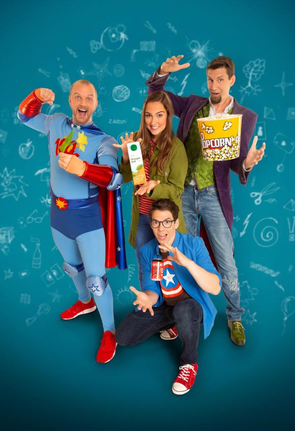 Bild 1 von 5: Magic Max, Christoph, Melly und Tristan