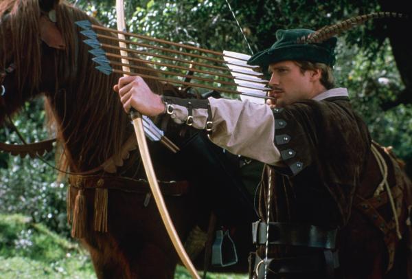 Bild 1 von 7: Er nimmt von den Reichen und verteilt es unter den Armen: Robin Hood (Cary Elwes)