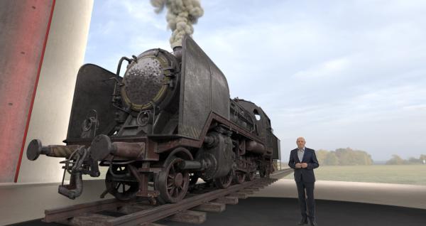 Bild 1 von 23: Kaum etwas verändert den österreichischen Verkehr so wie die Eisenbahn. Strecken, für die man zuvor zwei Tage gebraucht hat, macht die Bahn in zwei Stunden - das Leben beschleunigt sich. Die Sendung erzählt, wie die Industrialisierung Österreich umkrempelt, von einem zunächst noch rückständigen Land zu einem Land der Erfinder. Im Bild: Andreas Pfeifer.