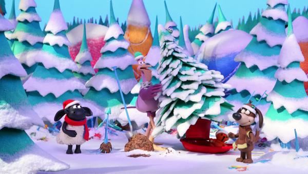 Bild 1 von 9: Timmy und seine Freunde organisieren sich einen Weihnachtsbaum.