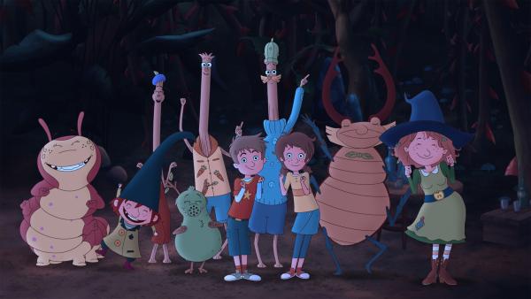 Bild 1 von 11: Die Einladungen zu Petronellas Hexenfest scheinen bei allen angekommen zu sein.© ZDF/Akkord Film/Bastei Lübbe AG - Honorarfreie Verwendung gemäß AGB im redaktionellen Zusammenhang mit genannter Sendung bei Nennung \